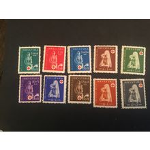 Q ICOLLECTZONE Croatia B42-51 VF hinged