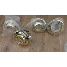 4 Brass Eyeball Ceiling Spotlight Downlight 12V Max 50 Watt Click Type DL