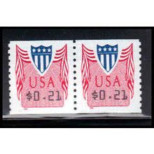 CVP33 21c Shield Very Fine MNH Pair PA5037