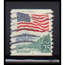 Used 2280 25c U.S. Flag Fine CNS 7 PA6196