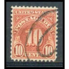 Used J84 10c Postage Due Almost Very Fine WA1446