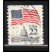 Used 2115 22c U.S. Flag Very Fine CNS 10 PA6961