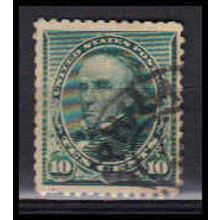 Used 226 10c Daniel Webster Fine RA0883