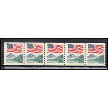 2280 25c U.S. Flag Fine MNH PNC 4/5 KA9118