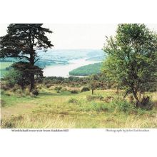 Footpath at Wimbleball Somerset Resevoir Haddon Hill Rare Postcard