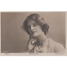 Miss Mab Paul Postcard
