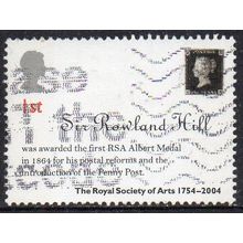 GB 2004 250th Anniversary of Royal Society of Arts - Roland Hill 1st Used