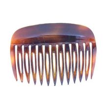 Wide Rim French Tortoise Shell Side Hair Comb[ ]