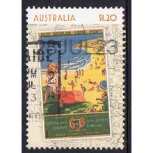 Australia 2023 Travel Posters - South Queensland $1.20 Sheet Used