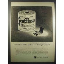 1942 Scott ScotTissue Ad - Tremendous Trifles