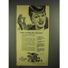 1946 Fuller Paints Ad - Exciting Idea in Decoration