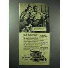 1946 Fuller Paints Ad - New Go-Together Colors