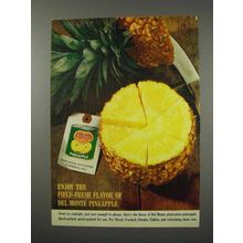 1961 Del Monte Pineapple Ad - Field-Fresh Flavor