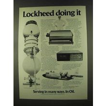1973 Lockheed Ad - Manned Atmospheric Subsea System
