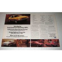 1976 Ford Pinto Pony MGP Car Ad!