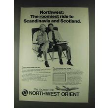 1979 Northwest Orient Airlines Ad - Roomiest Ride