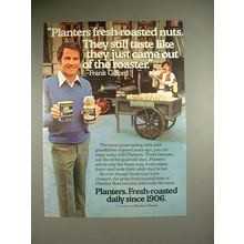 1978 Planters Peanuts Ad w/ Frank Gifford!