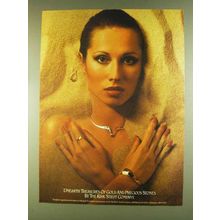 1980 Kirk Stieff Douglas Legenhausen Gold Jewelry Ad