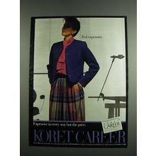 1984 Koret Career Fashion Ad - Feel Expensive