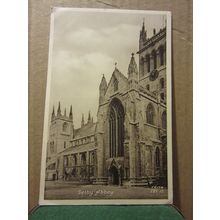 SELBY ABBEY. YORKSHIRE. unused vintage postcard Frith #