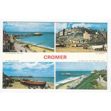 Multiview of Cromer Norfolk Postcard KC112
