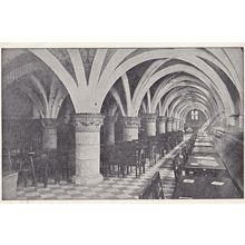 Raadskelder Gent Belgium Tearooms Advertising Postcard