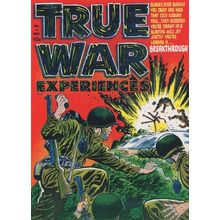 True War Experiences 1950s Military Comic Mine Explosion Postcard