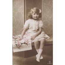 Gladys Cooper's Daughter Zoo Animal Scrapbook Old Postcard