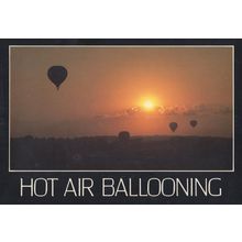 Hot Air Balloon Event at Sunset New Mexico USA Postcard