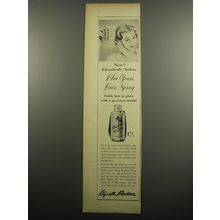 1955 Elizabeth Arden Blue Grass Hair Spray Advertisement