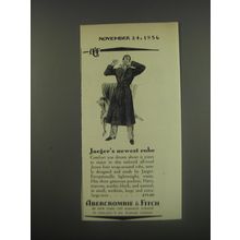 1956 Abercrombie & Fitch Jaeger Robe Advertisement