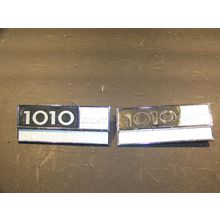 INTERNATIONAL 1010 EIGHT AUTOMATIC EMBLEMS OEM #405380-C1 1966 67 68 69