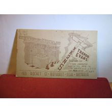 used QSL card BATHURST, NEW SOUTH WALES, AUSTRALIA 1967 postage stamp =
