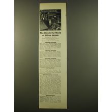1961 Hilton Hotels Ad - The wonderful world of Hilton Hotels