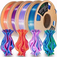 OVV3D 3D Printer Filament, PLA Filament 1.75Mm Bundle, Dual Color Filament, Coex