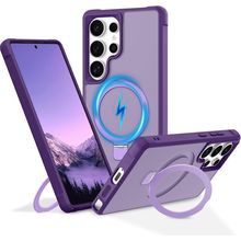 Magnetic Stand for Samsung Galaxy S25 Ultra Case [Military Grade Drop Protection