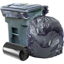 Plasticplace 95-96 Gallon Heavy Duty Trash Bags, Garbage Bags, Puncture-Resistan