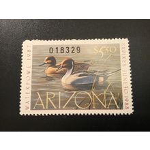 ICOLLECTZONE US Arizona 1987 #1 Duck Stamp XF NH