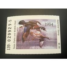 ICOLLECTZONE US Texas 1984 TX4 Duck Stamp VF NH