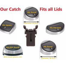 3 for Brabantia bin catch latch replacement 60 30 40 45 50 litre touch bin bread