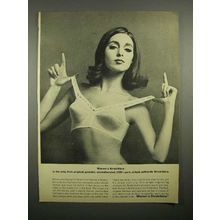 1964 Warner's Stretchbra Bra Ad - First, Original