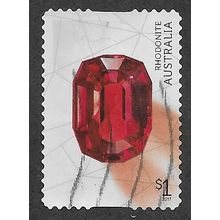 AUS 2017 $1.00 (S/A) 'RARE BEAUTIES -RHODONITE' FINE USED (EBID63-863)