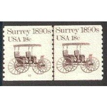 1907 18c Surrey Fine MNH Dry Gum CNP Left 10 V0090