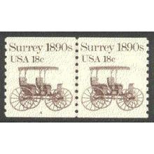 1907 18c Surrey Fine MNH Dry Gum CNP Left 4 V0497