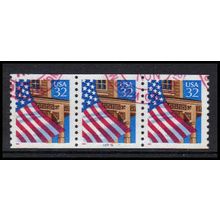 Used 2913 32c U.S. Flag Over Porch Very Fine PNC 99969/3 PA3513