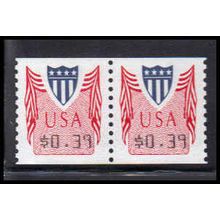 CVP32 39c Shield Very Fine MNH Pair PA5010