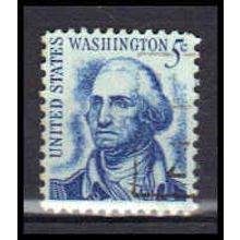 Used 1283 5c George Washington Fine KA6036