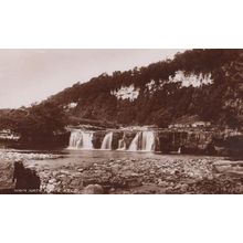 Wain Wath Force Swaledale Yorkshire Vintage Real Photo Postcard