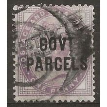 1897 P69 1d Lilac Govt Parcel Official Good/Fine Used ....