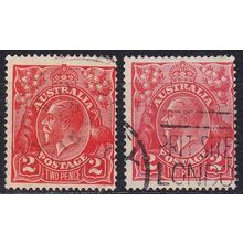 AUSTRALIEN AUSTRALIA [1914] MiNr 0035 X ( O/used ) [01] 2 Farben